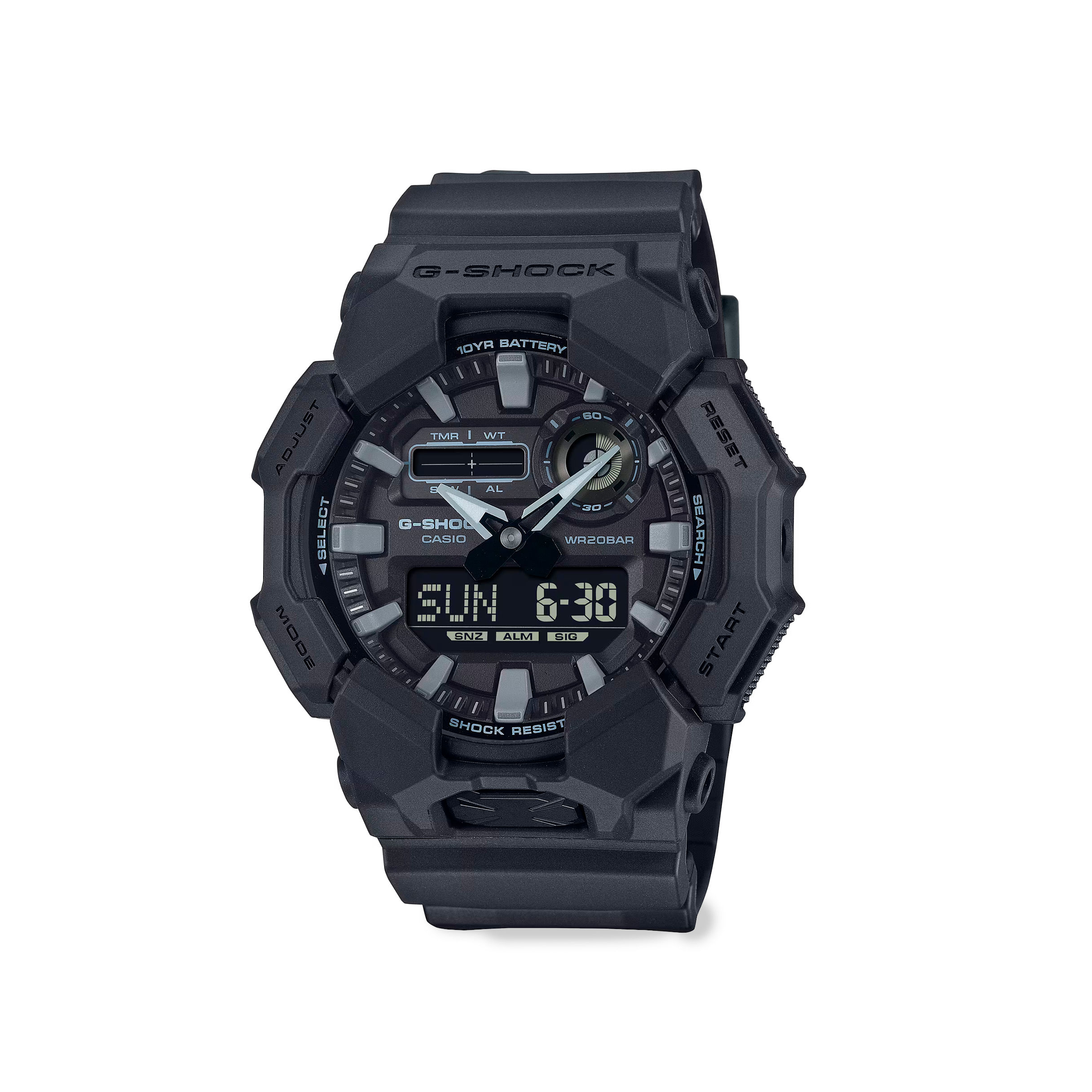 Casio Relogio G-SHOCK GA-010-1A1DR Preto Sint -1-